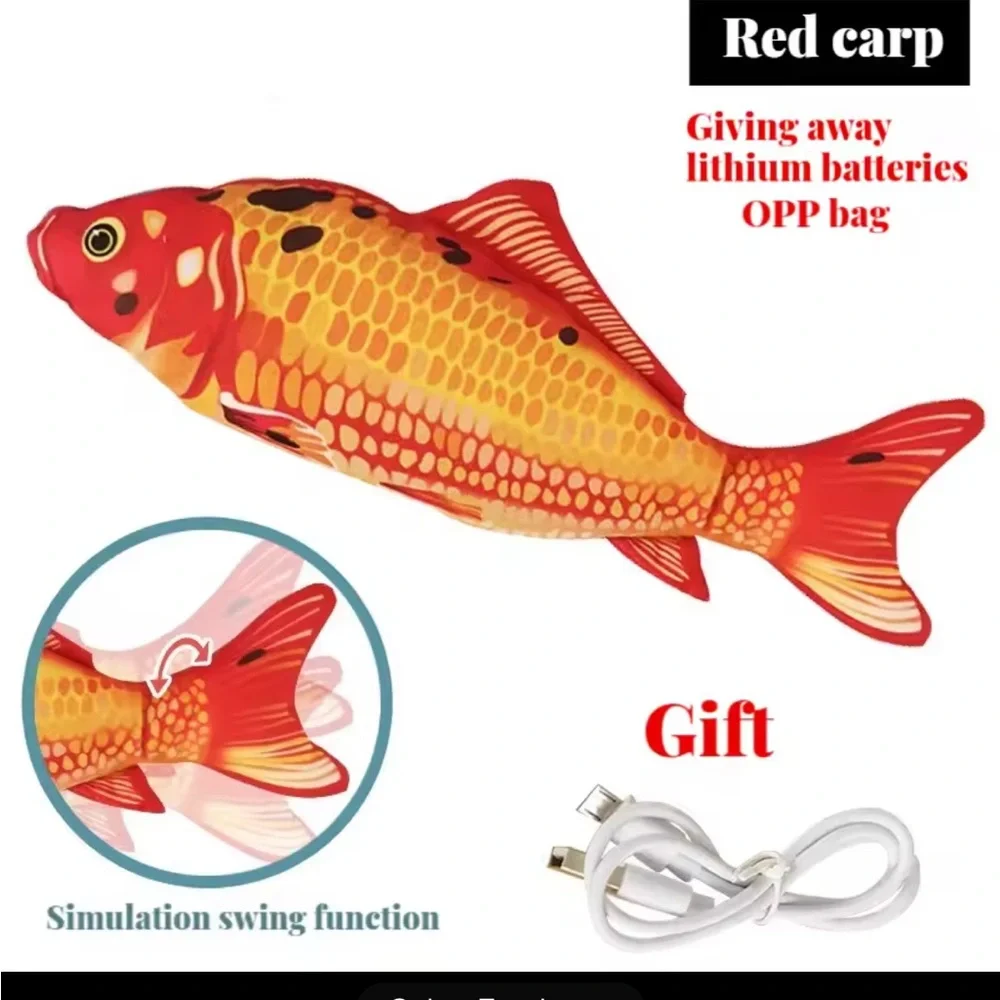 Interactive Fish Cat Toy